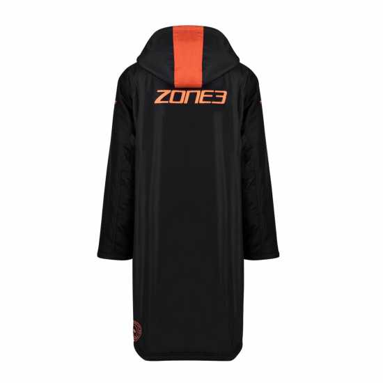 Zone3 Parka Robe Черно/Оранжево Хавлиени кърпи