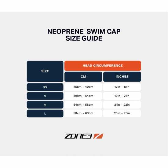 Zone3 Orange Neoprene Swim Cap  Дамски бански