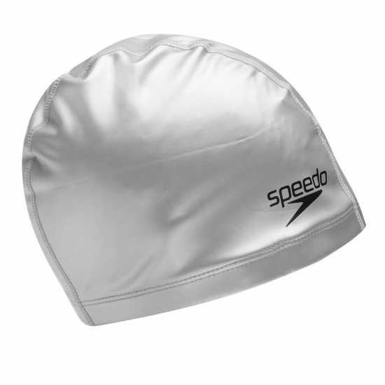 Speedo Pace Cap Mens Сребърно Плувни очила и шапки