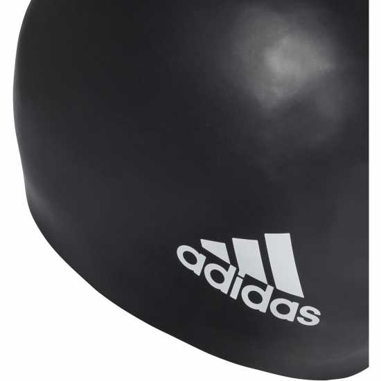 Adidas Headwear Silicone Logo Swim Cap  