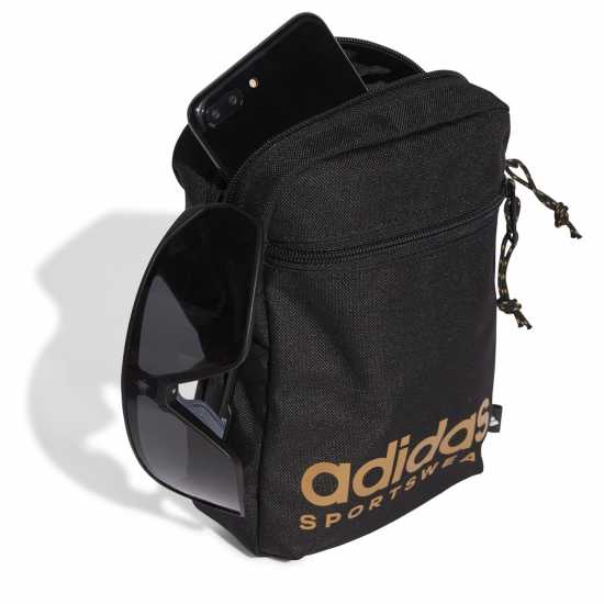 Adidas Sportswear Festival Bag Nations Packnp Черно/Светло кафяво Дамски чанти