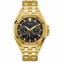 Guess Gold Watch With Black Dial  Часовници