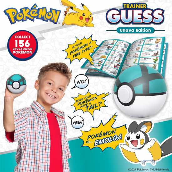 Pokemon Trainer Guess Unova Edition  Подаръци и играчки