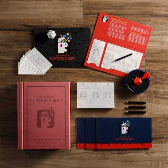 Hasbro Scattergories Vintage Bookshelf Edition  