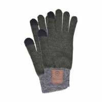 Lambretta Screen Gloves Хаки/Чаркол Мъжки ски ръкавици