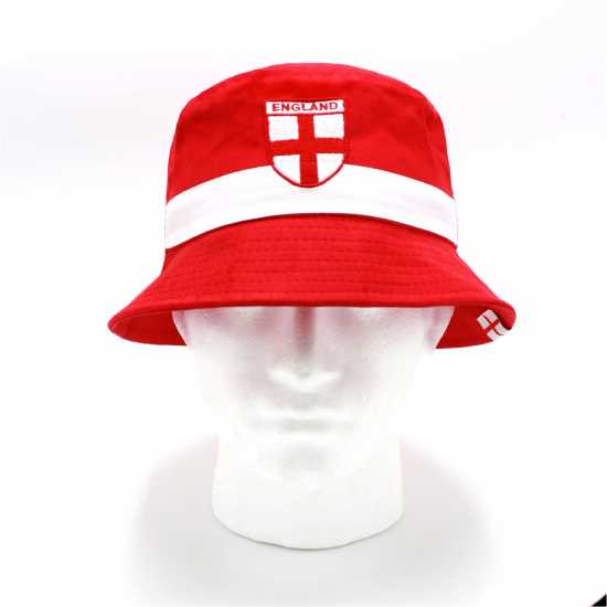 Team Рибарска Шапка Bucket Hat 00 England Red Подаръци и играчки