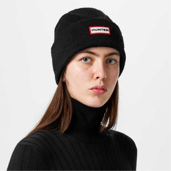 Hunter Play Essential Cuff Beanie Черно 