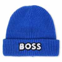 Hugo Boss Boss Logo Beanie Junior Нави 846 