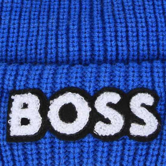 Hugo Boss Boss Logo Beanie Junior Нави 846 