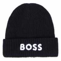 Hugo Boss Boss Logo Beanie Junior Нави 849 