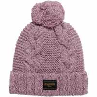 Superdry Cble Beanie Ld41 Сиренево 