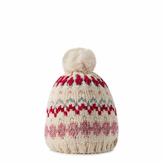 Regatta Hedy Lux Iii Bobble Hat Beany Unisex Kids Светла Ванилия Почистване и импрегниране