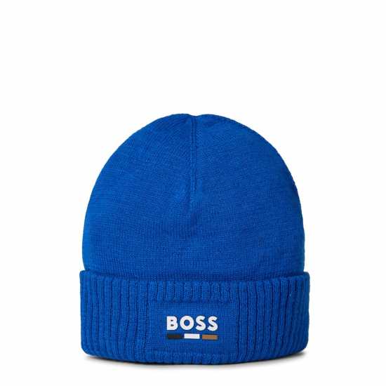 Hugo Boss Boss Boss Lgo Beanie In44 Кобалт 87А 