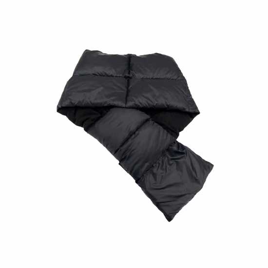 Jack Wills Puffer Scarf 44 Черно Дамски шапки и ръкавици