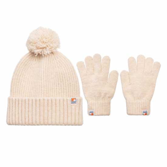 Soulcal 2Pc Hat Glv Set Ld51 Овесена Шапки с козирка