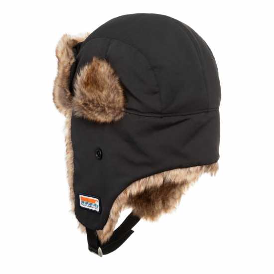 Soulcal Trapper Hat Adults Черно Шапки с козирка