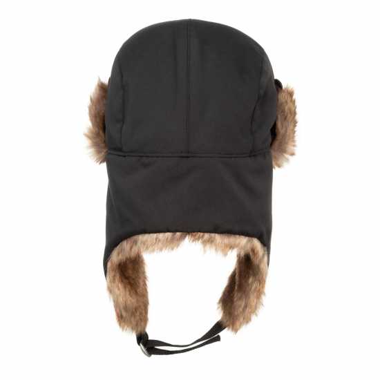 Soulcal Trapper Hat Adults Черно Шапки с козирка