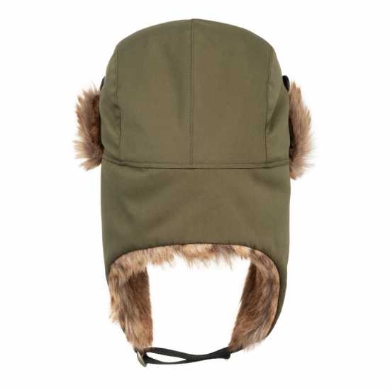 Soulcal Trapper Hat Adults Зелено Шапки с козирка