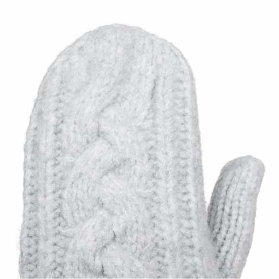 Soulcal Cable Mitts 51 Сиво Мъжки ски ръкавици