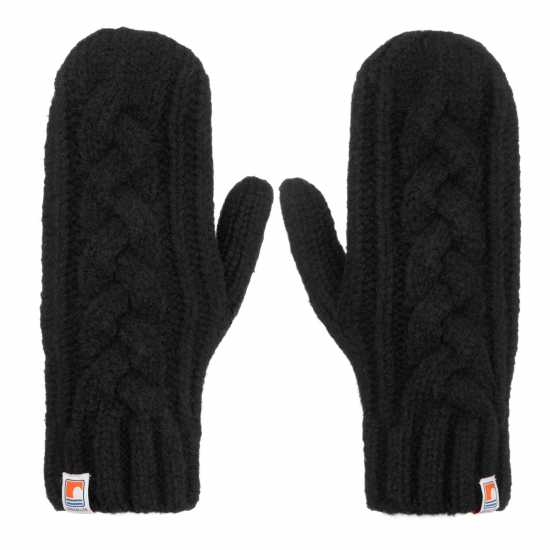 Soulcal Cable Mitts 51 Черно Мъжки ски ръкавици