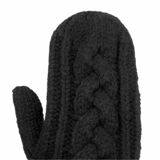 Soulcal Cable Mitts 51 Черно Мъжки ски ръкавици