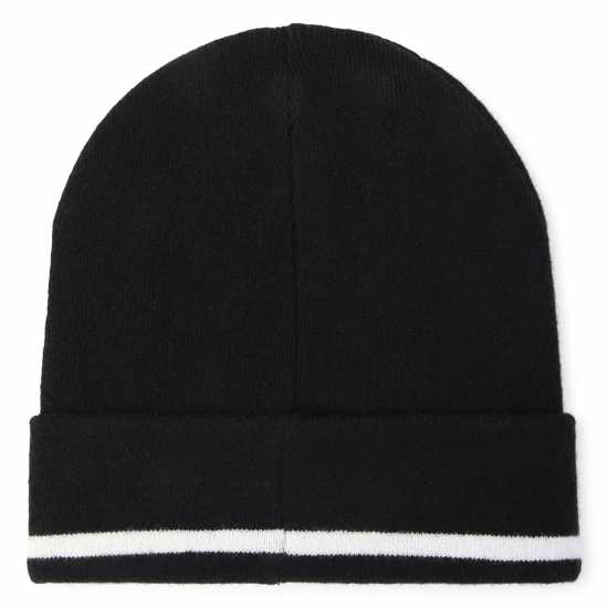 Hugo Boss Шапка За Момчета Boss Logo Print Beanie Junior Boys Черно 09B Шапки с козирка