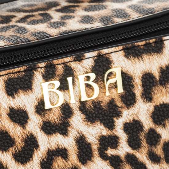 Biba Biba Cosmetic Bag Леопард Пътни принадлежности