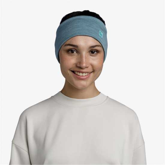 Buff Merino Headband Ld00 Едноцветен басейн Шапки с козирка