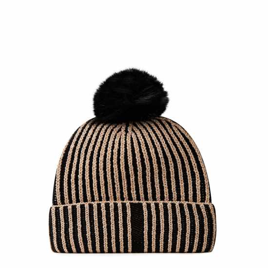 Biba Ribbed Pom Beanie Hat  Шапки с козирка