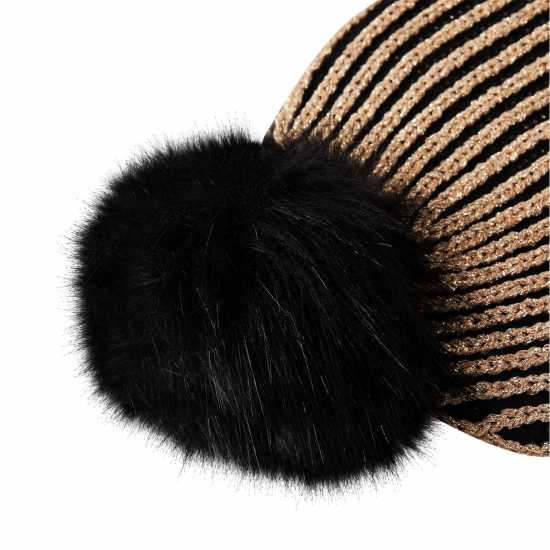 Biba Ribbed Pom Beanie Hat  Шапки с козирка