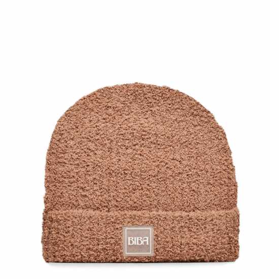 Biba Teddy Beanie Вълна Шапки с козирка