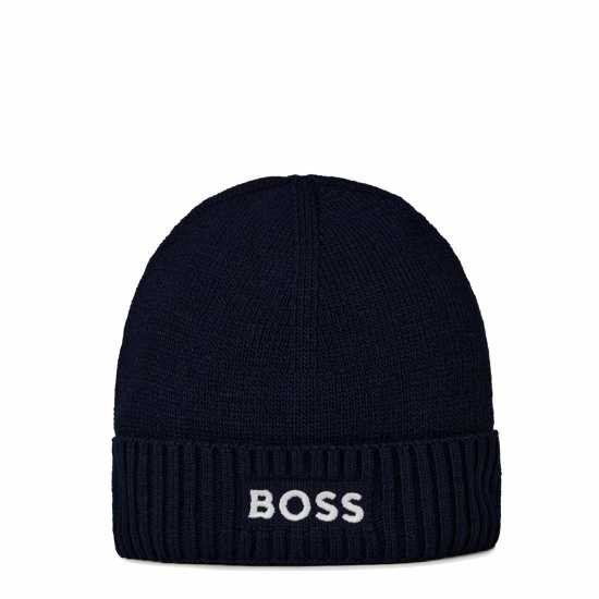 Hugo Boss Boss Asport Beanie 10259252 01 Beany Mens Нави 402 Шапки с козирка