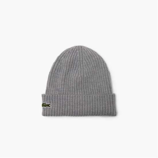 Lacoste Knit Beanie Sn44 Сиво YRD 