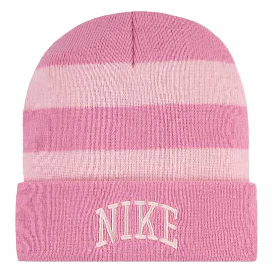 Nike Stripe Beanie Set Juniors Магически Фламинго 