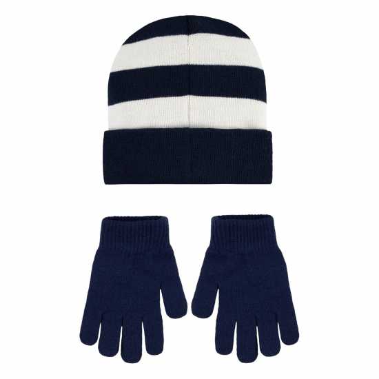 Nike Stripe Beanie Set Juniors  