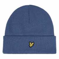 Lyle And Scott Lyle Eagle Beanie Китайско синьо 