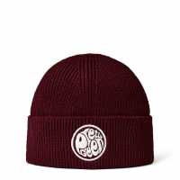 Pretty Green Pg Logo Beanie Sn44 Бордово Шапки с козирка