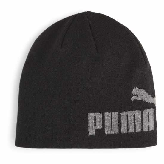 Puma Ess Cuffless Beanie Beany Unisex Adults Черно Пума Шапки с козирка