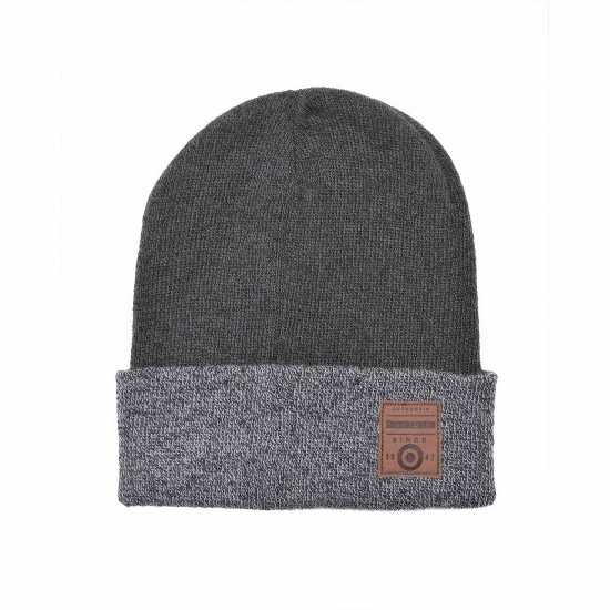 Lambretta Up Beanie Черно/Тъмно сиво Шапки с козирка