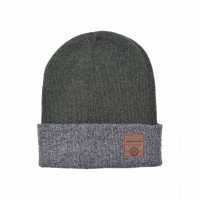 Lambretta Up Beanie Хаки/Чаркол Шапки с козирка