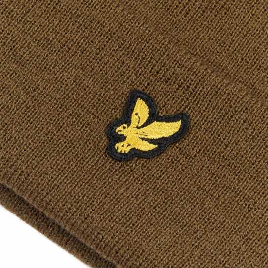 Lyle And Scott Eagle Beanie Jn99 Тъмно маслиново 