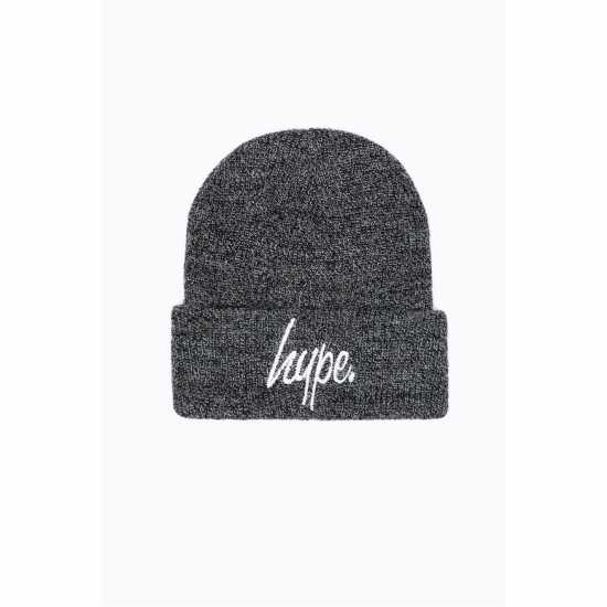 Hype Script Beanie 99 Антично сиво Шапки с козирка