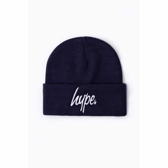 Hype Script Beanie 99 Френски Нави Шапки с козирка