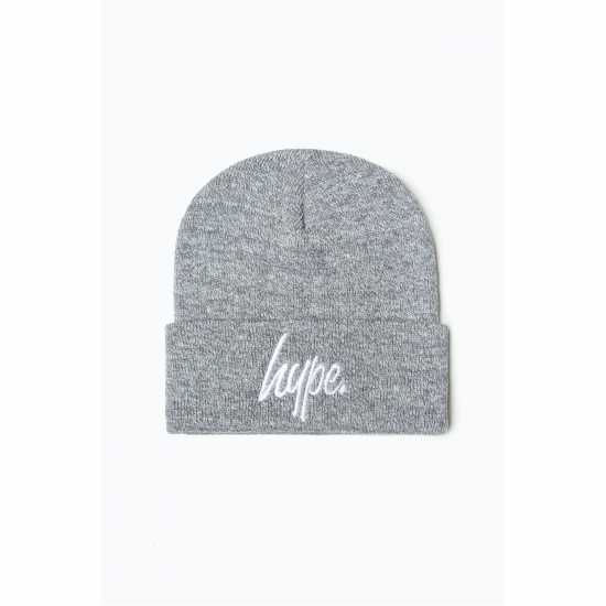 Hype Script Beanie 99 Хизер Шапки с козирка