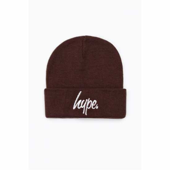 Hype Script Beanie 99 Слива Шапки с козирка