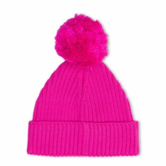 Tommy Hilfiger Big Flag Pom Pom Beanie Junior Магента TP1 Шапки с козирка