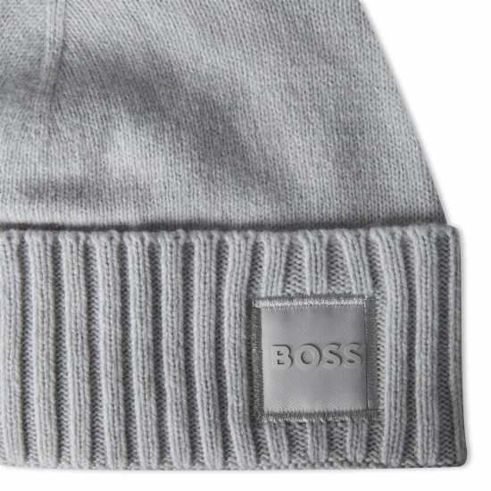 Hugo Boss Boss Akaio Beanie Бледо сив 057 