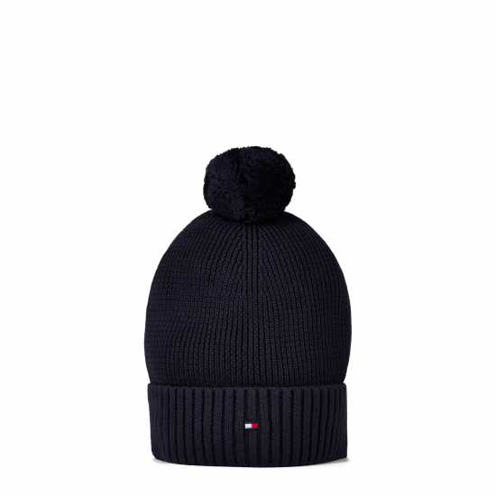 Tommy Hilfiger Th Essential Pom Pom Beanie Син DW6 Аксесоари за момичета