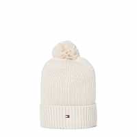 Tommy Hilfiger Th Essential Pom Pom Beanie Новинарско ACG Аксесоари за момичета