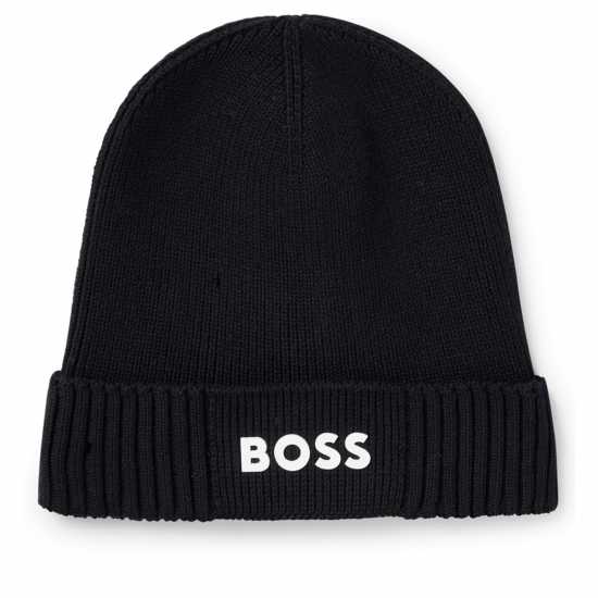 Hugo Boss Boss Asic X Beanie Черно 001 